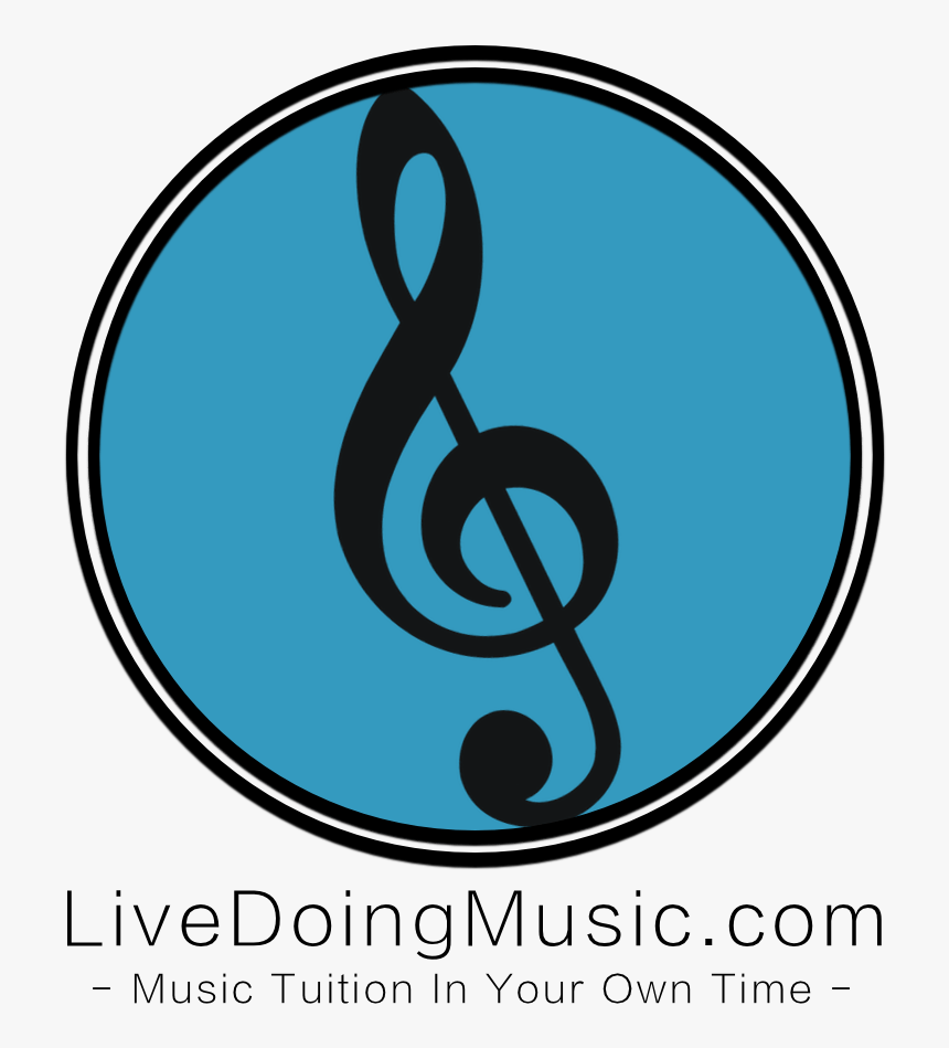 Music Lessons In Guitar And Singing - Treble Clef, HD Png Download