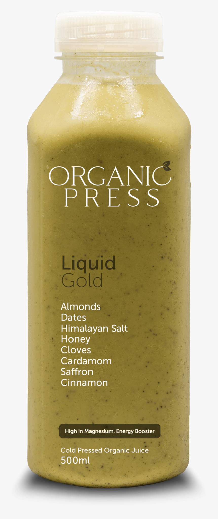 Almonds, Dates, Himalayan Salt, Honey, Cloves, Cardamom, - Bottle, HD Png Download