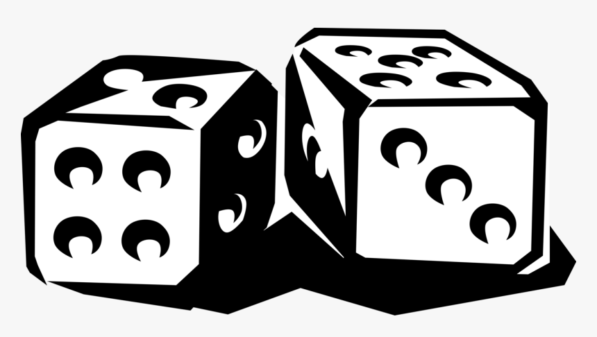 Clip Art Dice Illustration, HD Png Download