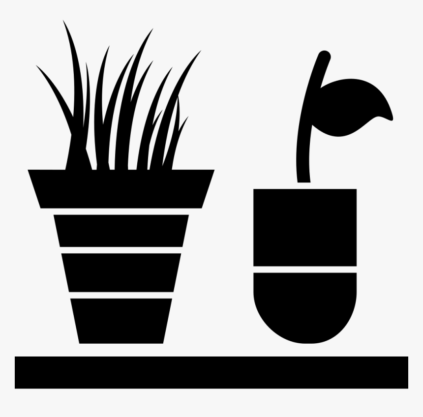 Plants Pots - Pots Icon, HD Png Download