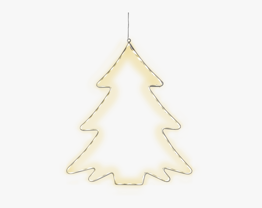 Silhouette Lumiwall - Christmas Tree, HD Png Download