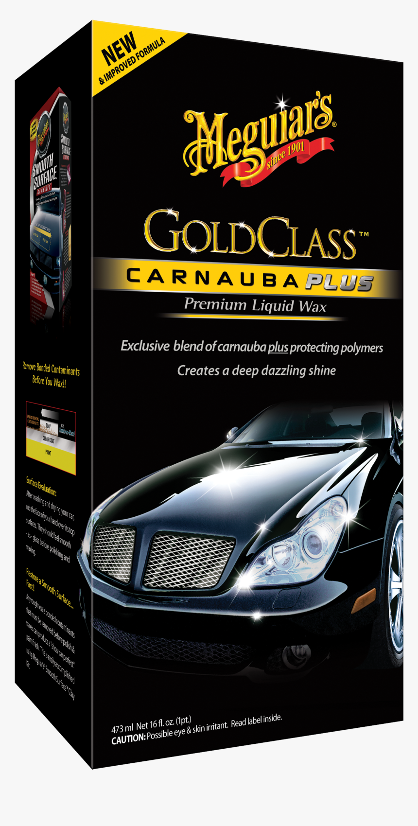 Gold Class™ Carnauba Plus Liquid Wax - Meguiar's Gold Class Carnauba Plus, HD Png Download