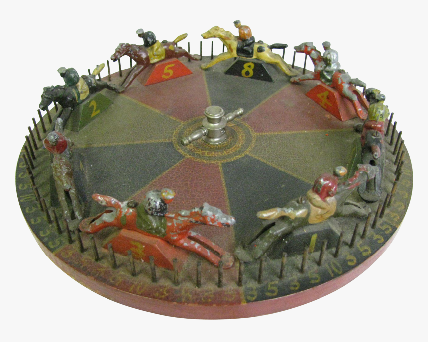 Antique Wheel Of Chance Folk Art - Carnival Antique Wheels Of Chance, HD Png Download