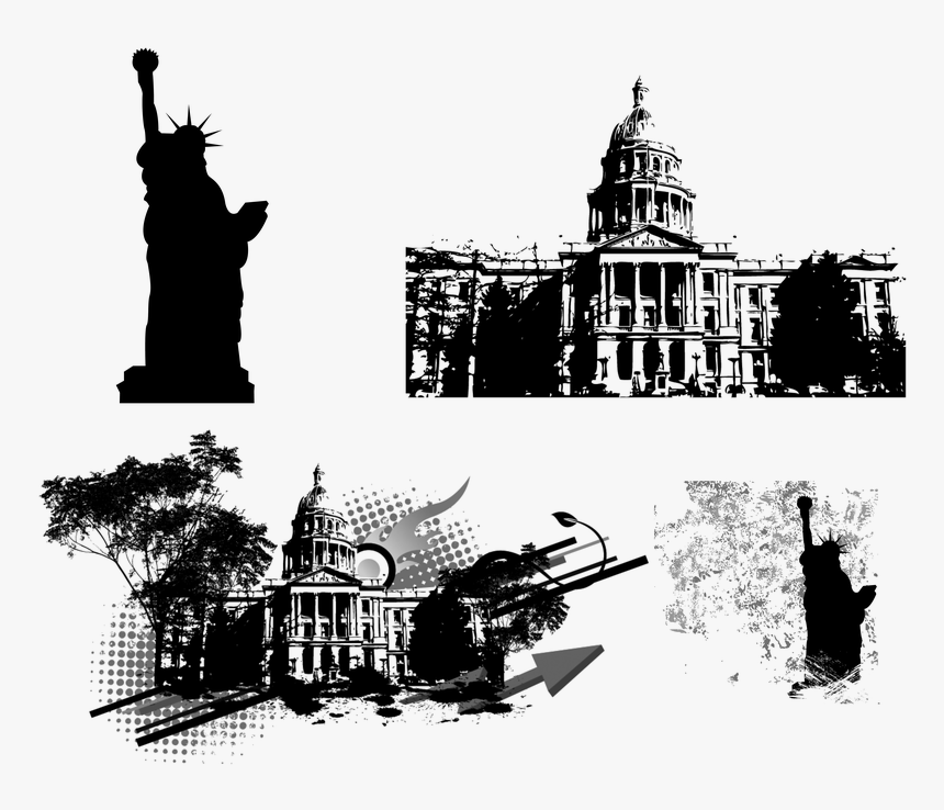 Transparent Statue Of Liberty Clipart - Statue Of Liberty, HD Png Download