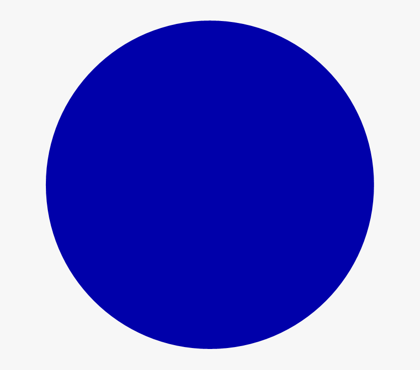 Pan Blue Circle - Circle, HD Png Download