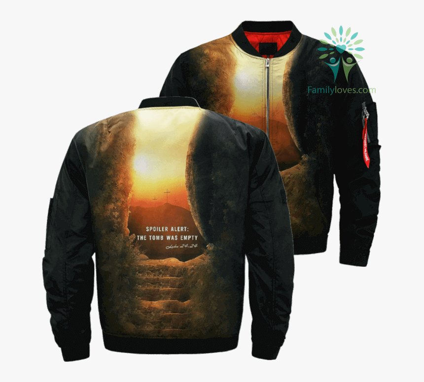 Jesus Spoiler Alert Empty Tomb 3d Over Print Jacket - Jacket, HD Png Download