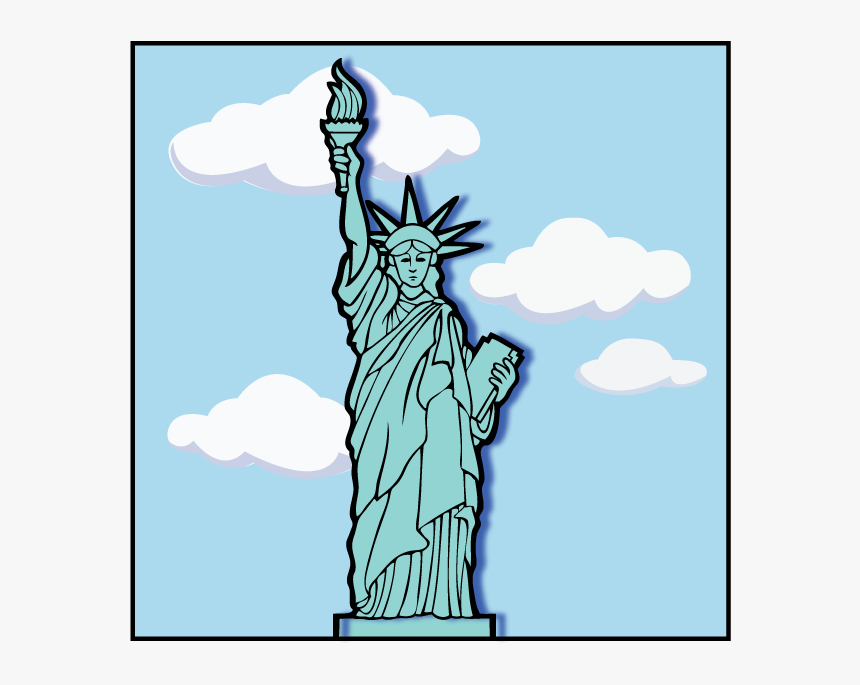 Transparent Statue Of Liberty Clipart - 3d Statue Of Liberty, HD Png Download