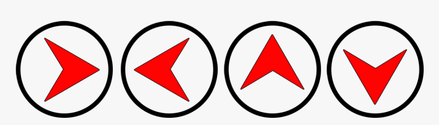 Arrow Signs In Circle - Circle, HD Png Download