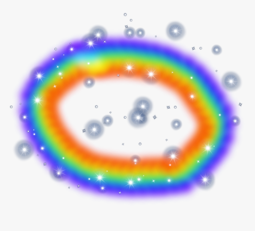 Transparent Rainbow Star Png - Circle, Png Download