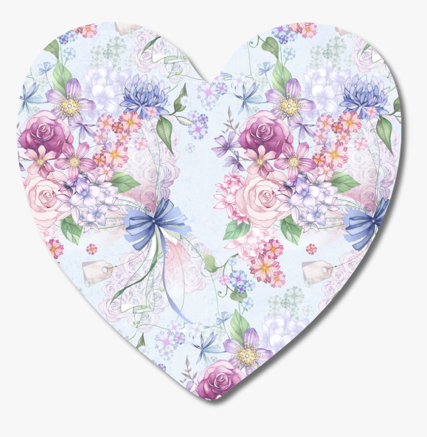 Tag, Pink, Floral, Heart, Love, Pattern, Scrapbooking - Bday Greetings For Aunt, HD Png Download