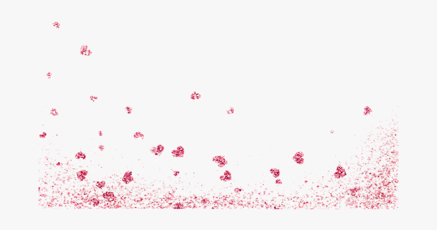 #mq #pink #flower #glitter #falling #natur - Crown, HD Png Download