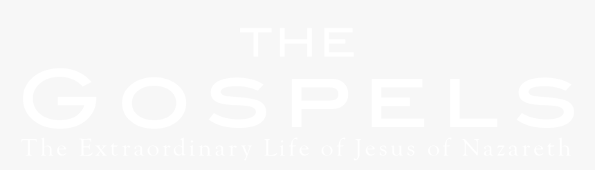 Gospels Title B&w White - Poster, HD Png Download