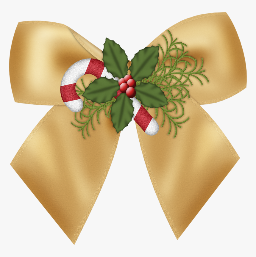Transparent Christmas Ribbons Png - Moño De Navidad Png, Png Download