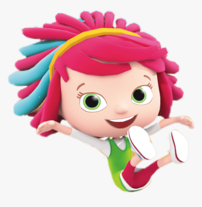 Yo Girl Jumping - Cartoon Girl Jumping Transparent Png, Png Download