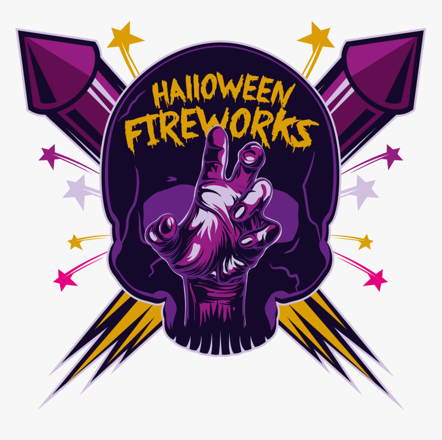 Halloween Fireworks Festival - Halloween Firework, HD Png Download