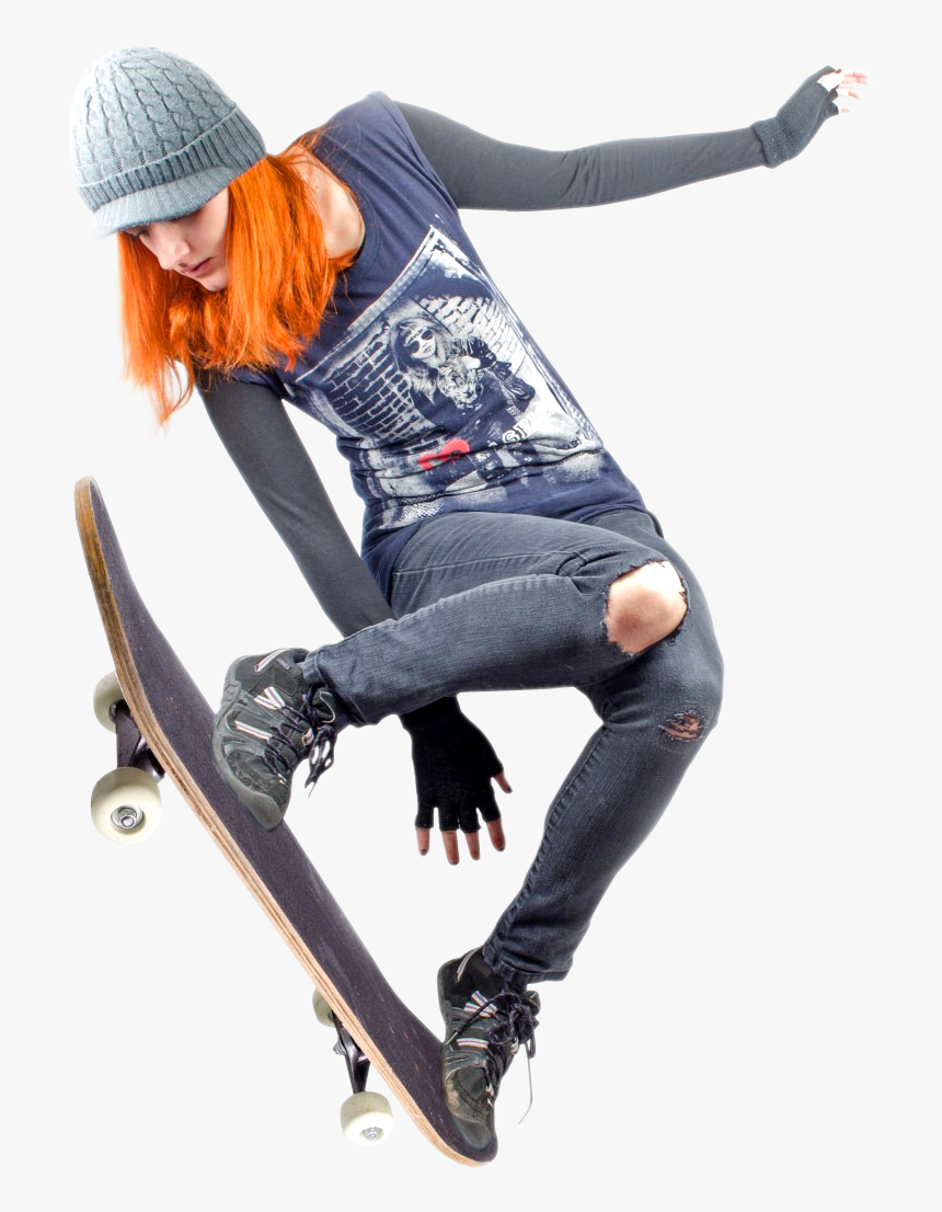 Skateboarder Png, Transparent Png