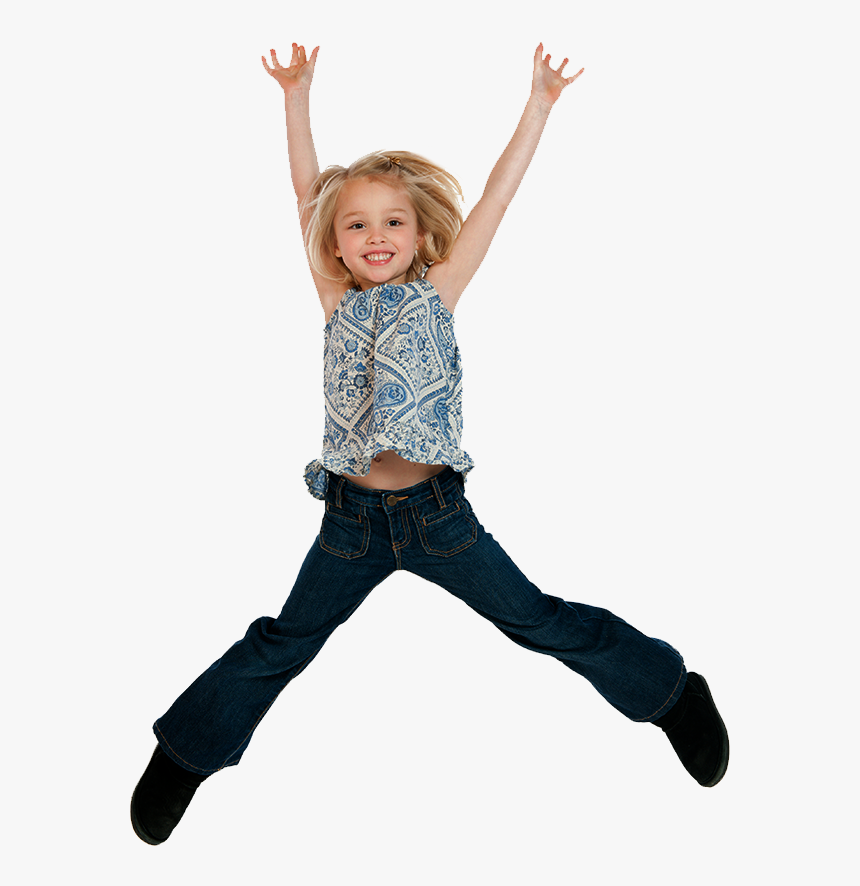Girl Jumping Png , Png Download - Девочка Прыгает Пнг, Transparent Png