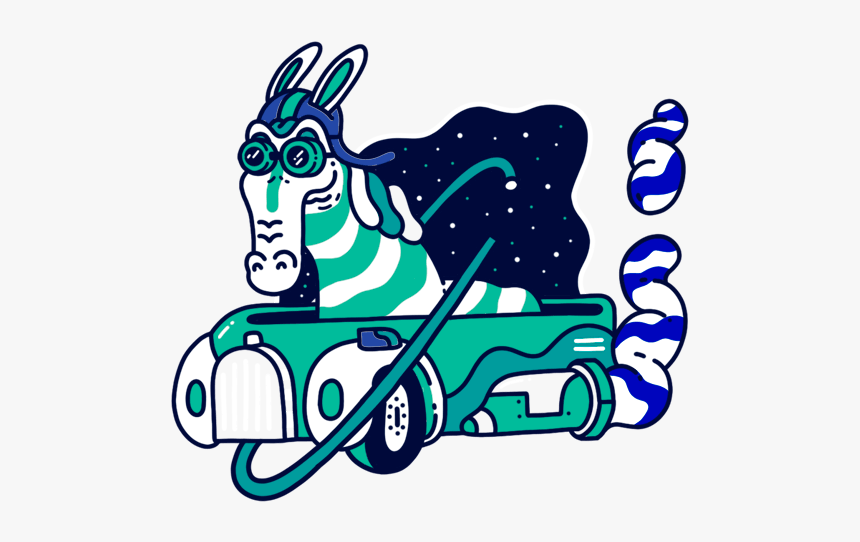 Cavalo4 - Cartoon, HD Png Download