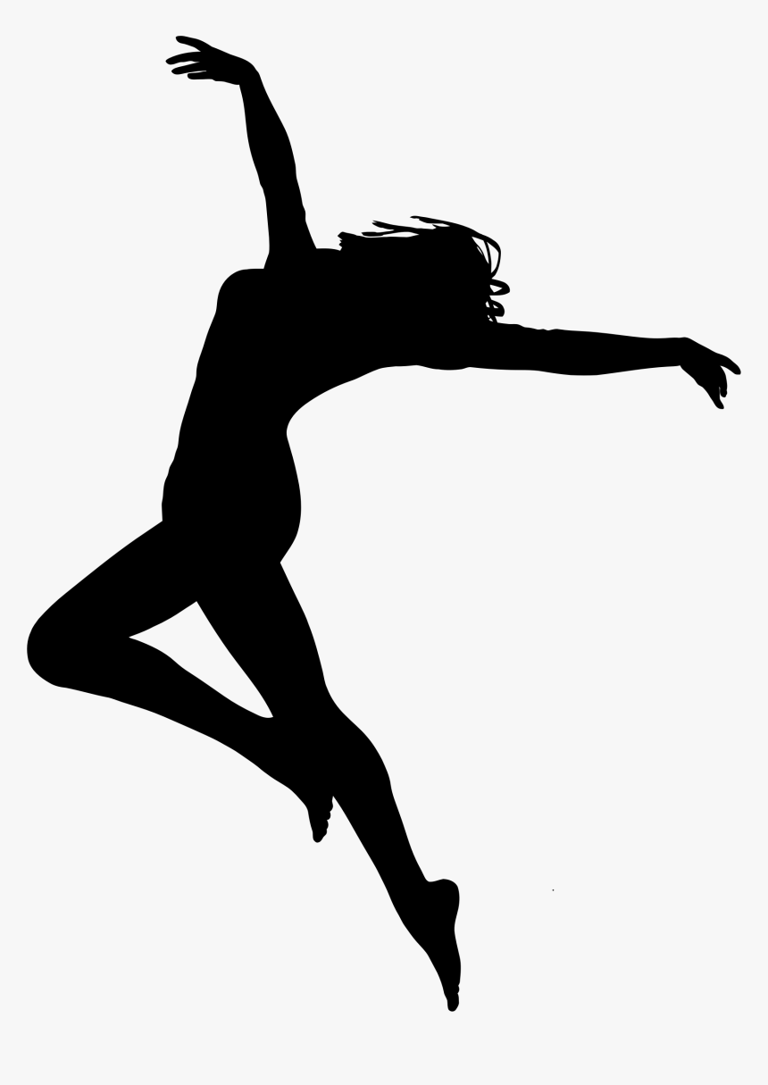 Clip Art Dance Woman Silhouette Portable Network Graphics - Dancing Woman Icon Png, Transparent Png