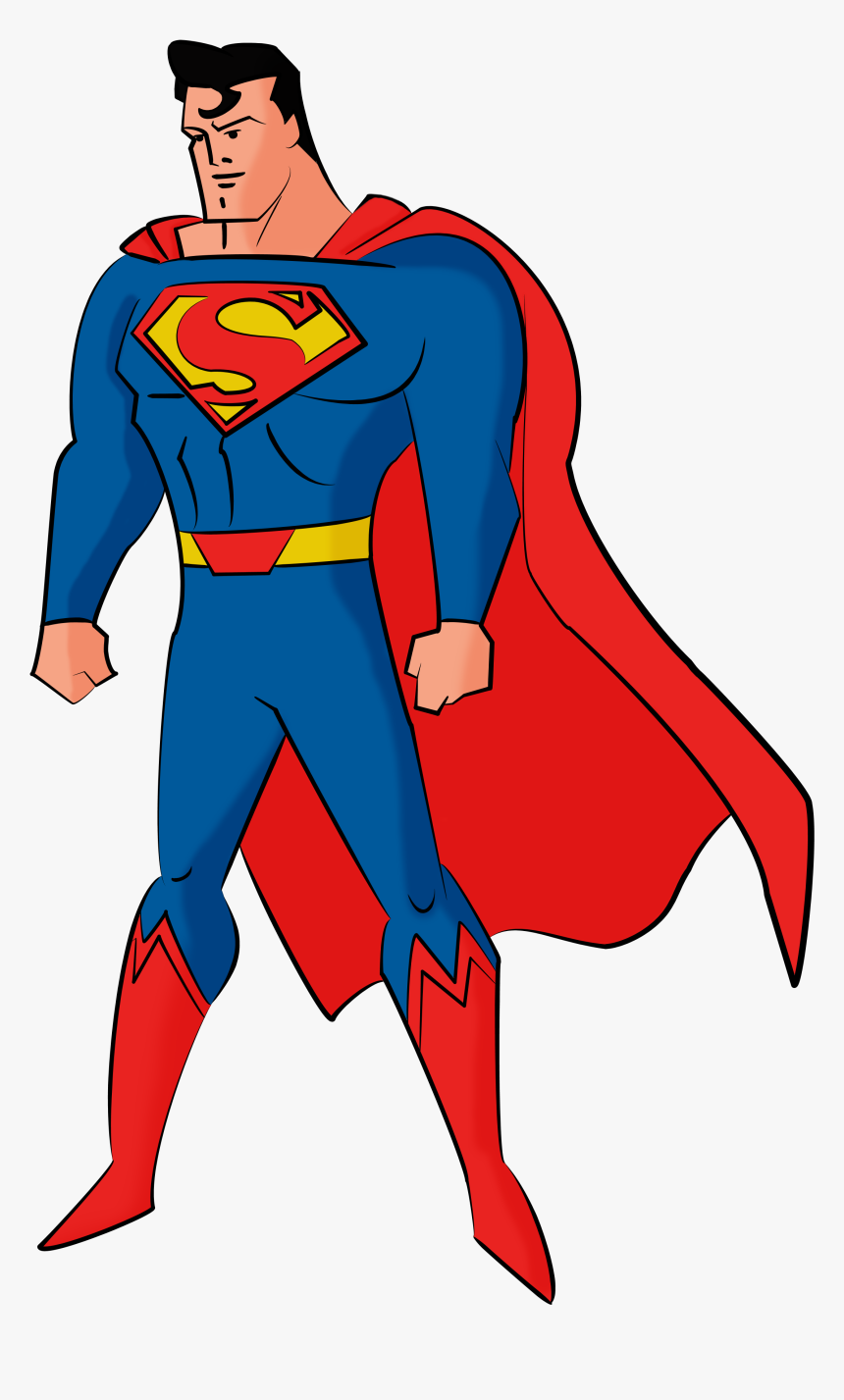 Collection Of Free Superman Drawing Person Download - Imagenes De Superman De Justice League Action, HD Png Download