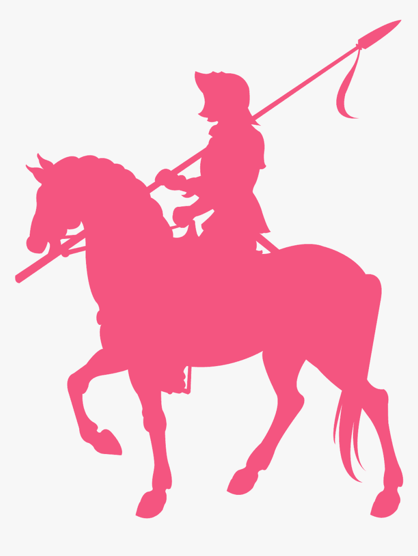 Purple Knight On Horse, HD Png Download