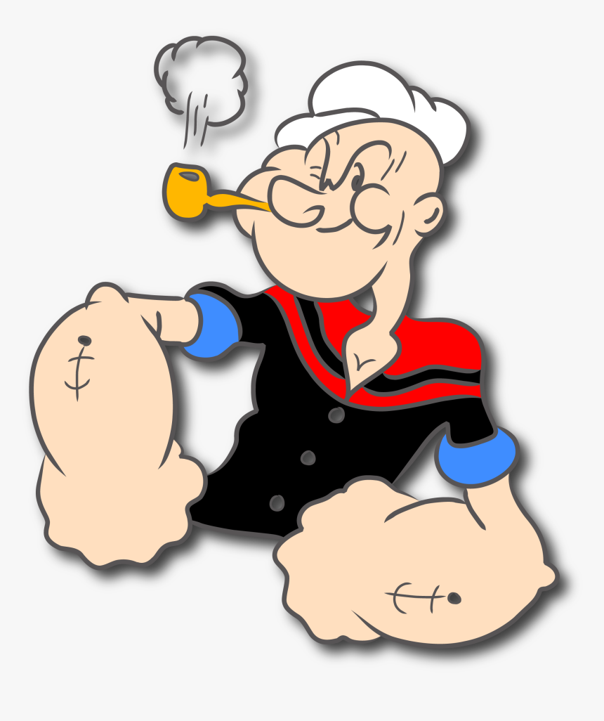 Cartoon Popeye, HD Png Download