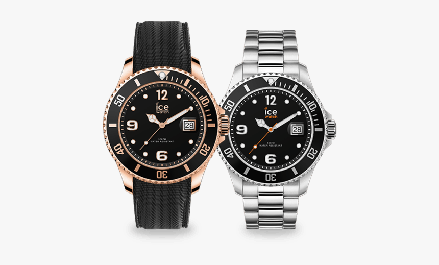 Ice Watch Rose Gold Black, HD Png Download