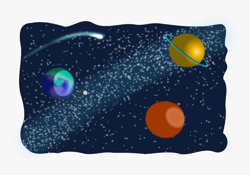 Cosmic, Earth, Galaxy, Jupiter, Mars, Moon, Space - Outer Space Clipart Png, Transparent Png