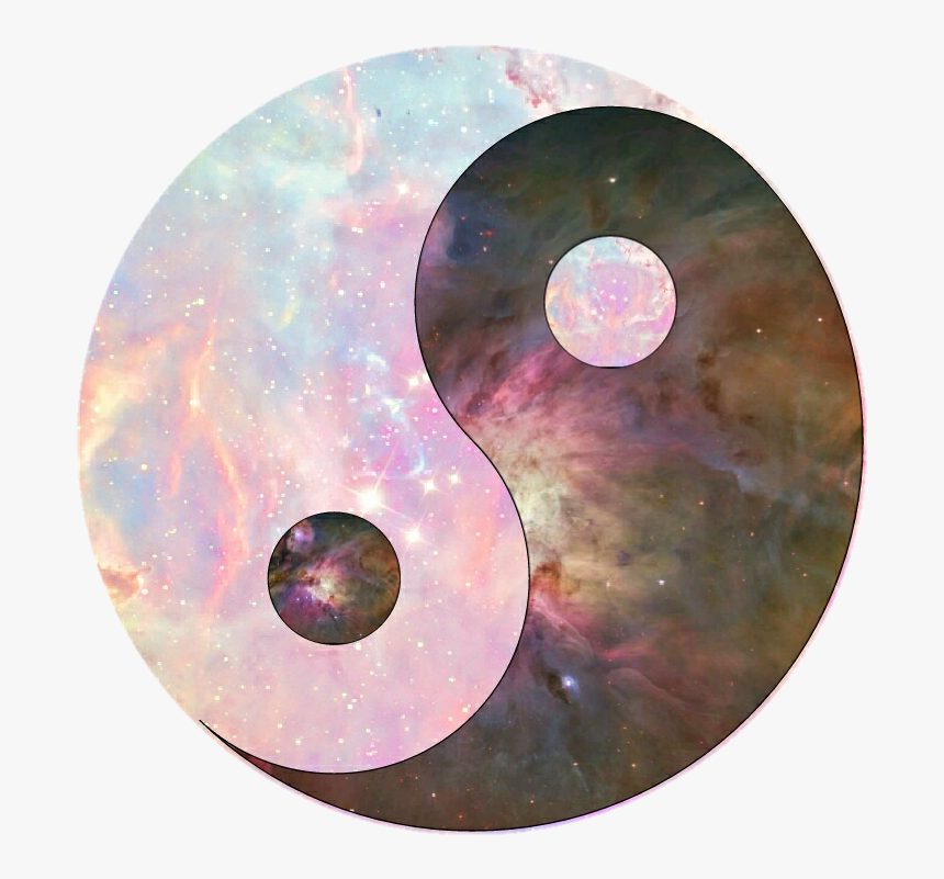 Galaxy Yinyang Clipart With Transparent Background - Skins De Balz Io, HD Png Download