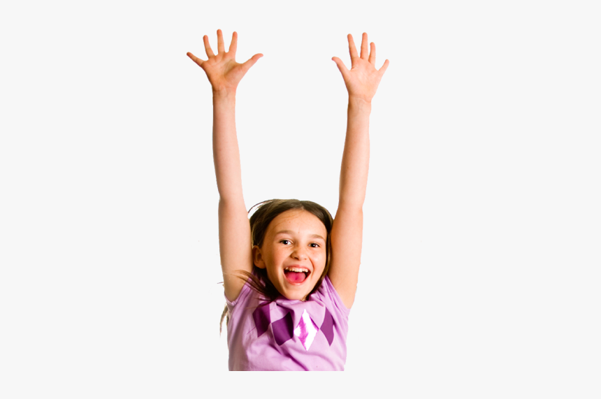 Girl Jumping In The Air - Girls Jumping In The Air, HD Png Download