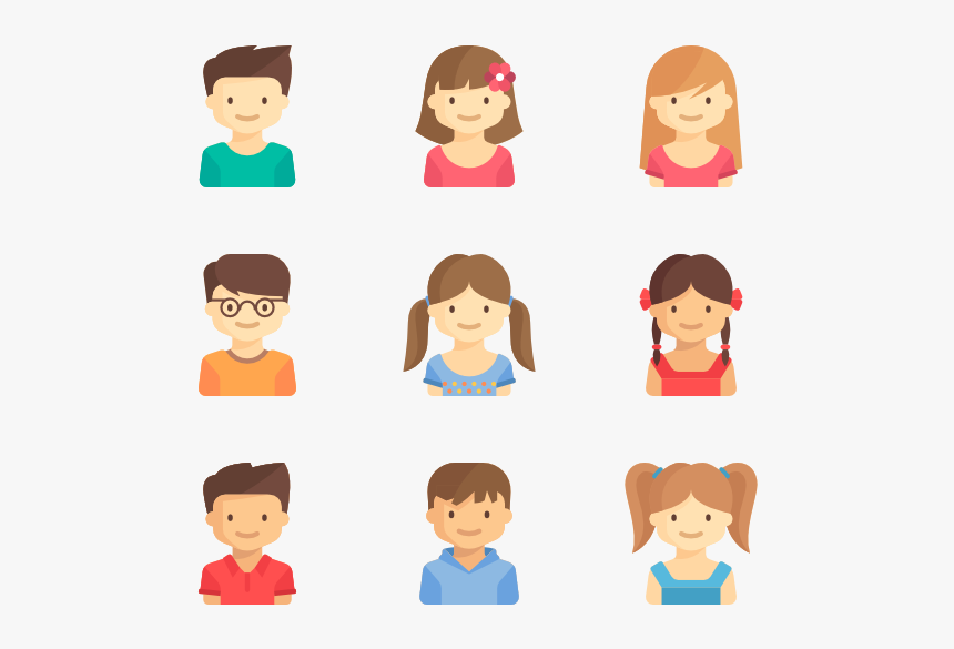 Kids Avatar Png, Transparent Png