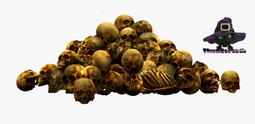 Pile Of Skulls Png File - Pile Of Skulls Png, Transparent Png