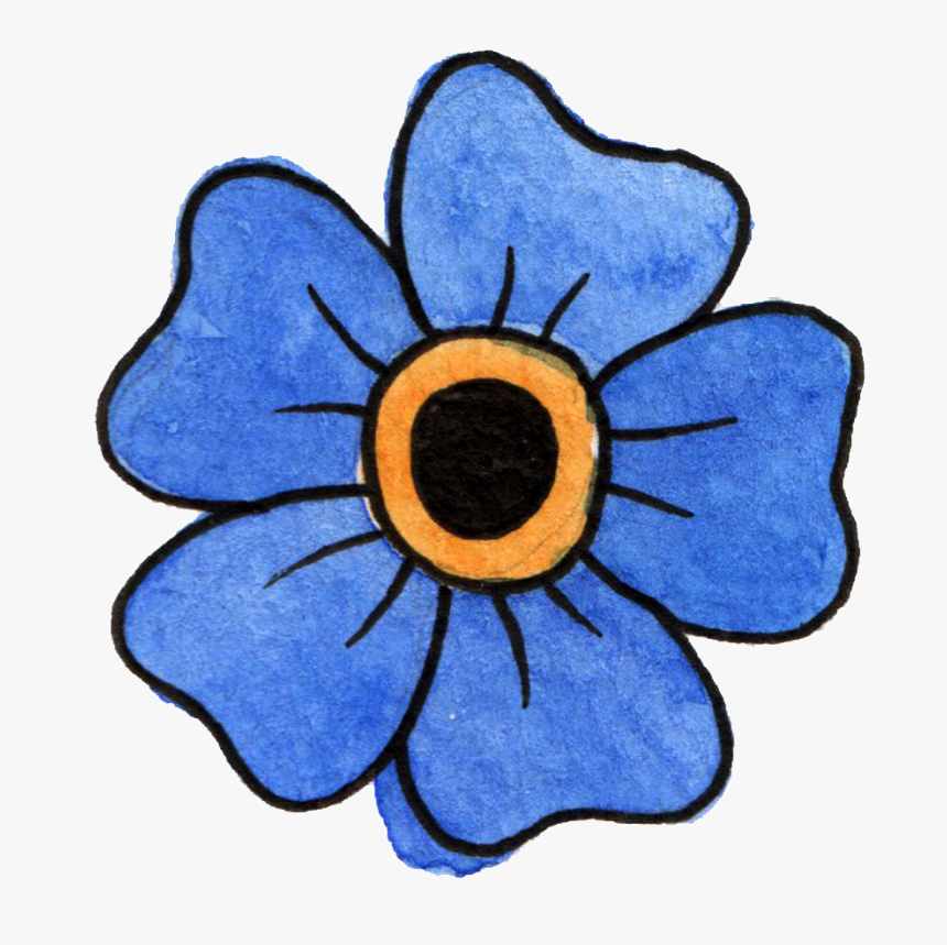 Gold Flower Heart Transparent Decorative Clipart , - Sunflower, HD Png Download