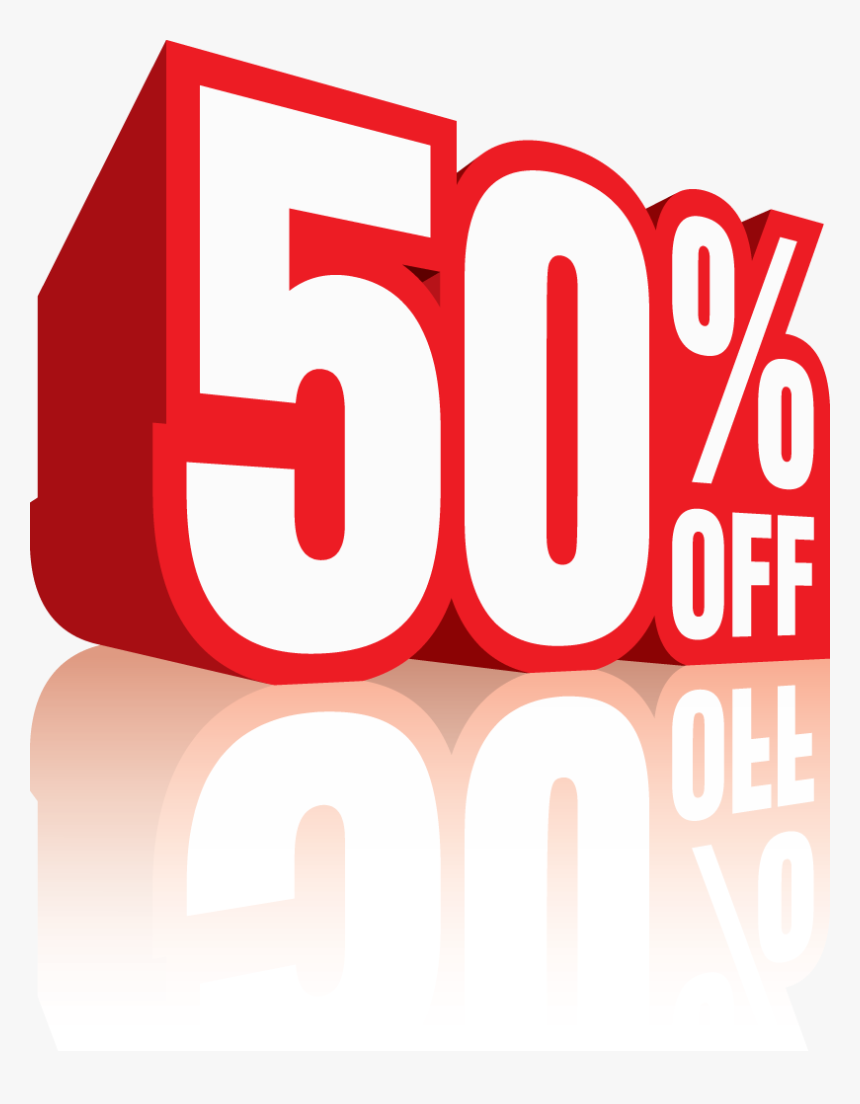 50 Discount Png, Transparent Png