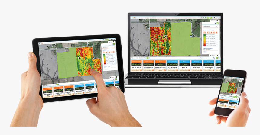 Laptop Tablet Phone - Hand Holding Iphone 4, HD Png Download