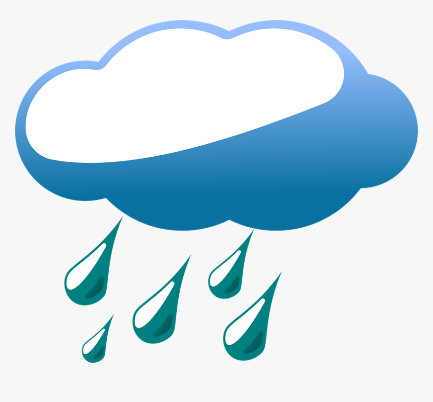 Nubes, Clima, La Lluvia, Gotas - Rainy Day Pictures Clip Art, HD Png Download