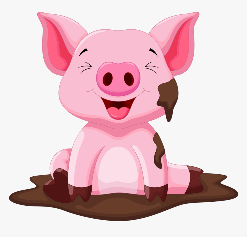Livestock - Cute Pig Clipart, HD Png Download