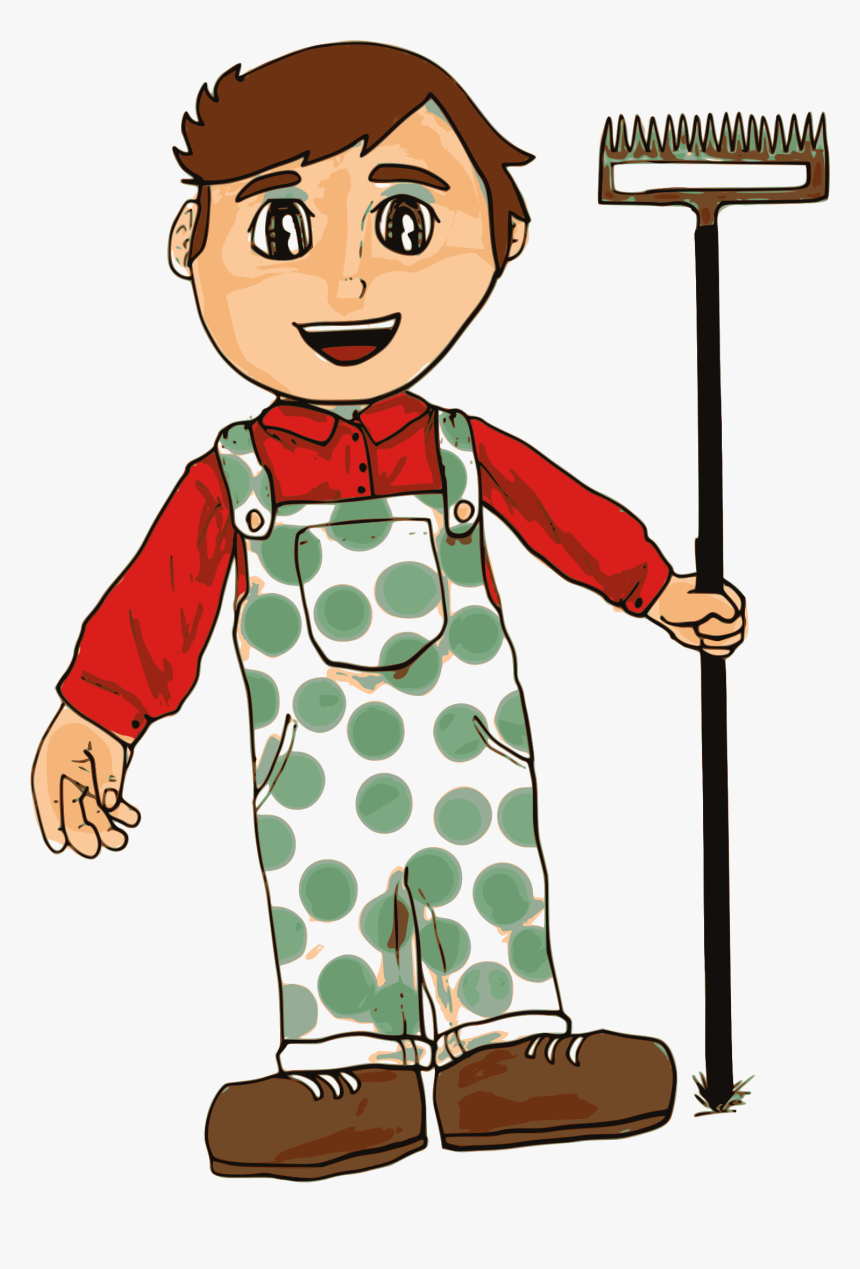 Farmer Boy Clip Arts - Farm Boy Clipart, HD Png Download