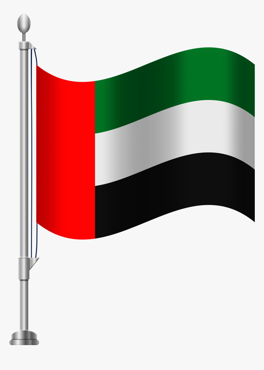 United Arab Emirates Flag Png Clip Art, Transparent Png