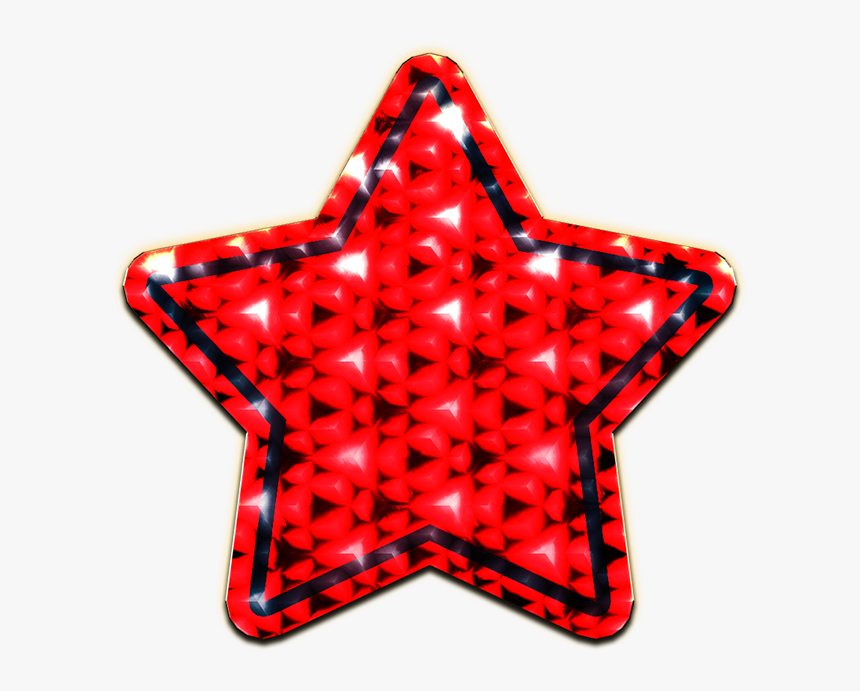 Transparent Stars Clipart On Transparent Background - Star 3d Png, Png Download