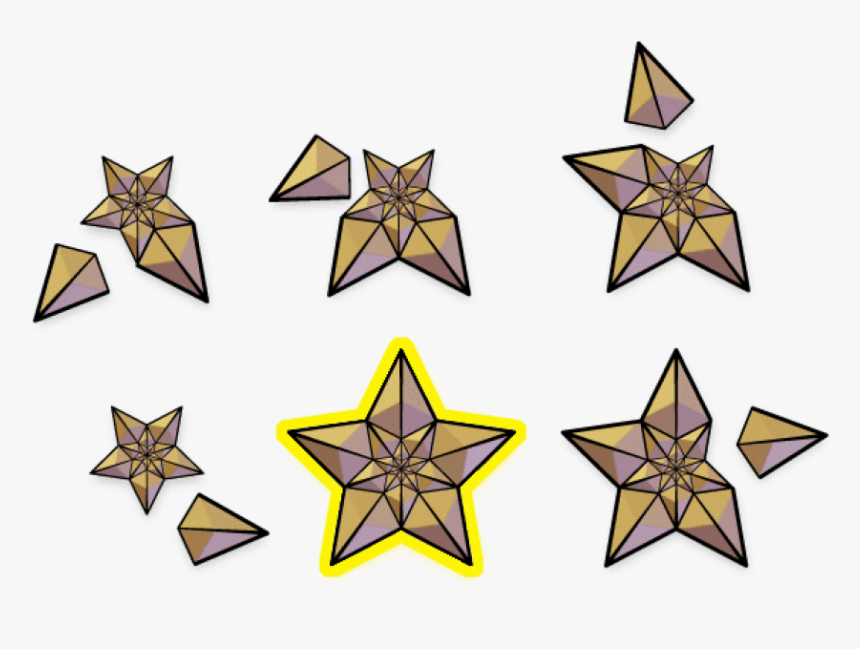 Free Png Download Stars Png Images Background Png Images - 2 Inch Star, Transparent Png