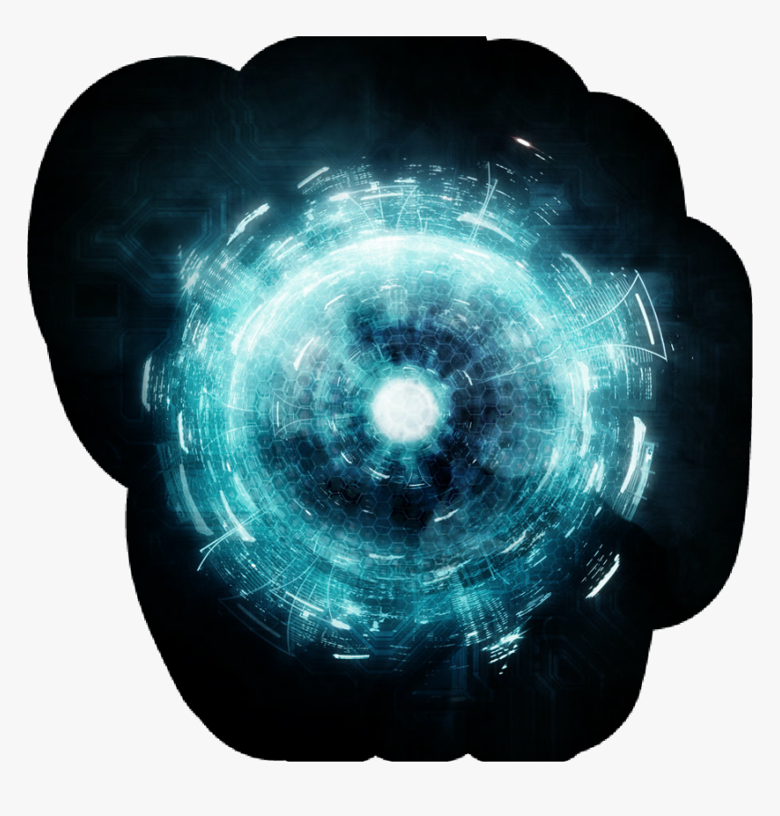 #effects #blue #circles #glow #magic - Cool Wallpaper Blue Circle, HD Png Download