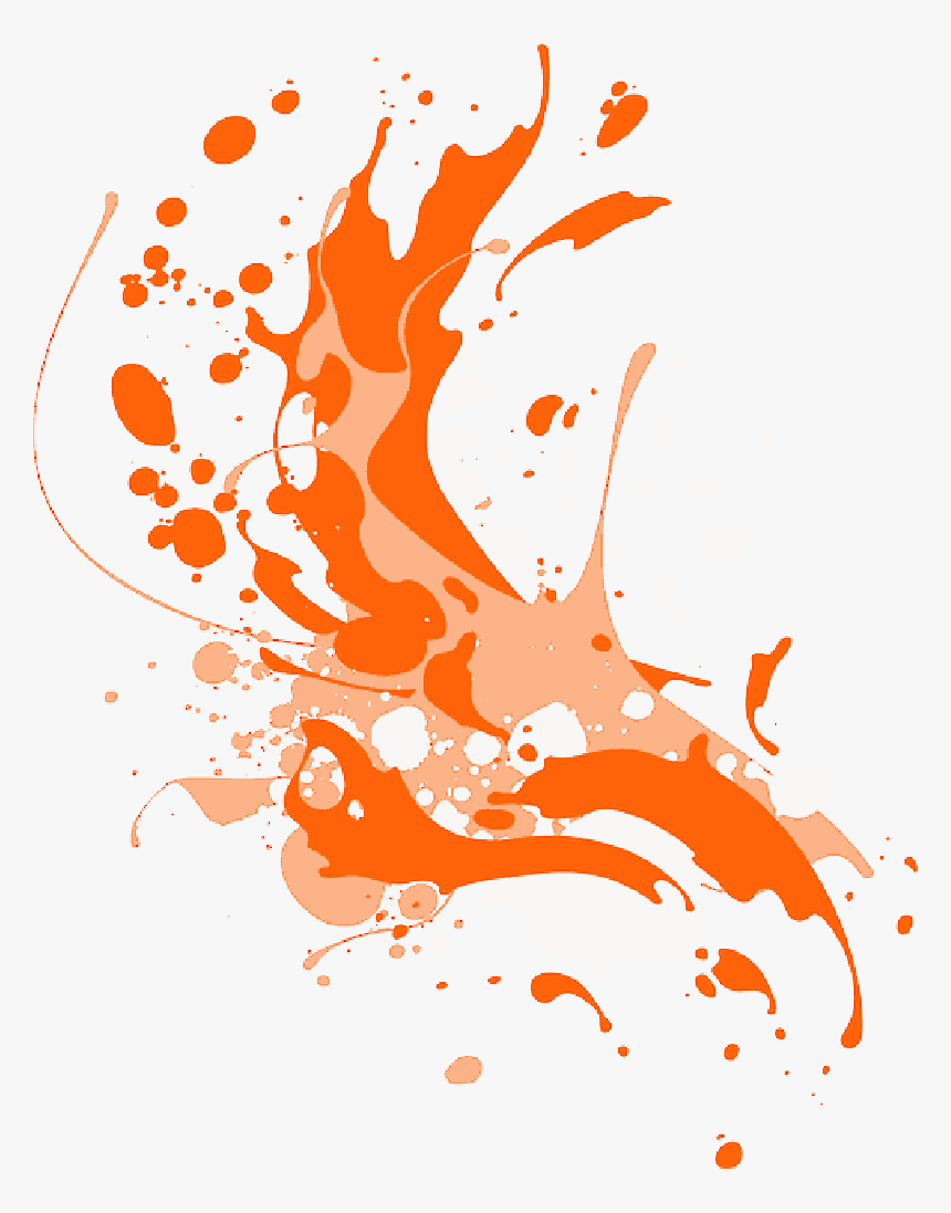 Green Paint Splash Png , Png Download - Paint Splatter Png, Transparent Png