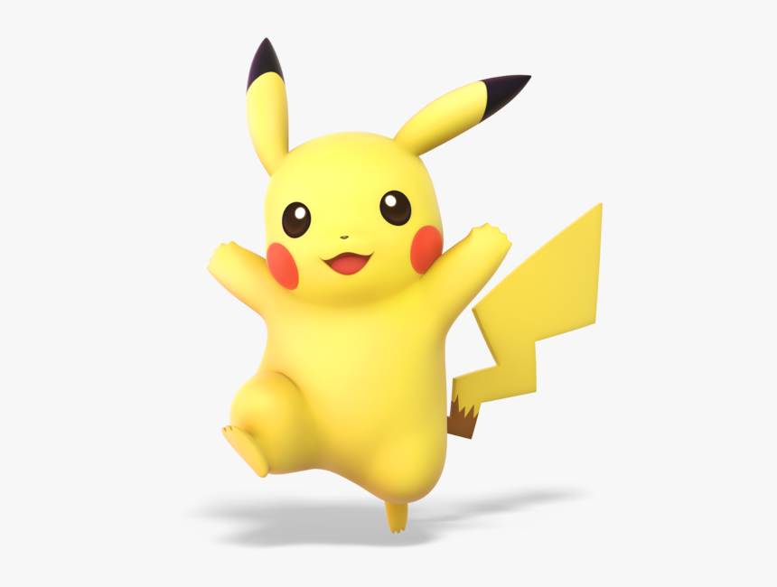 Super Smash Bros Ultimate Pikachu Render, HD Png Download