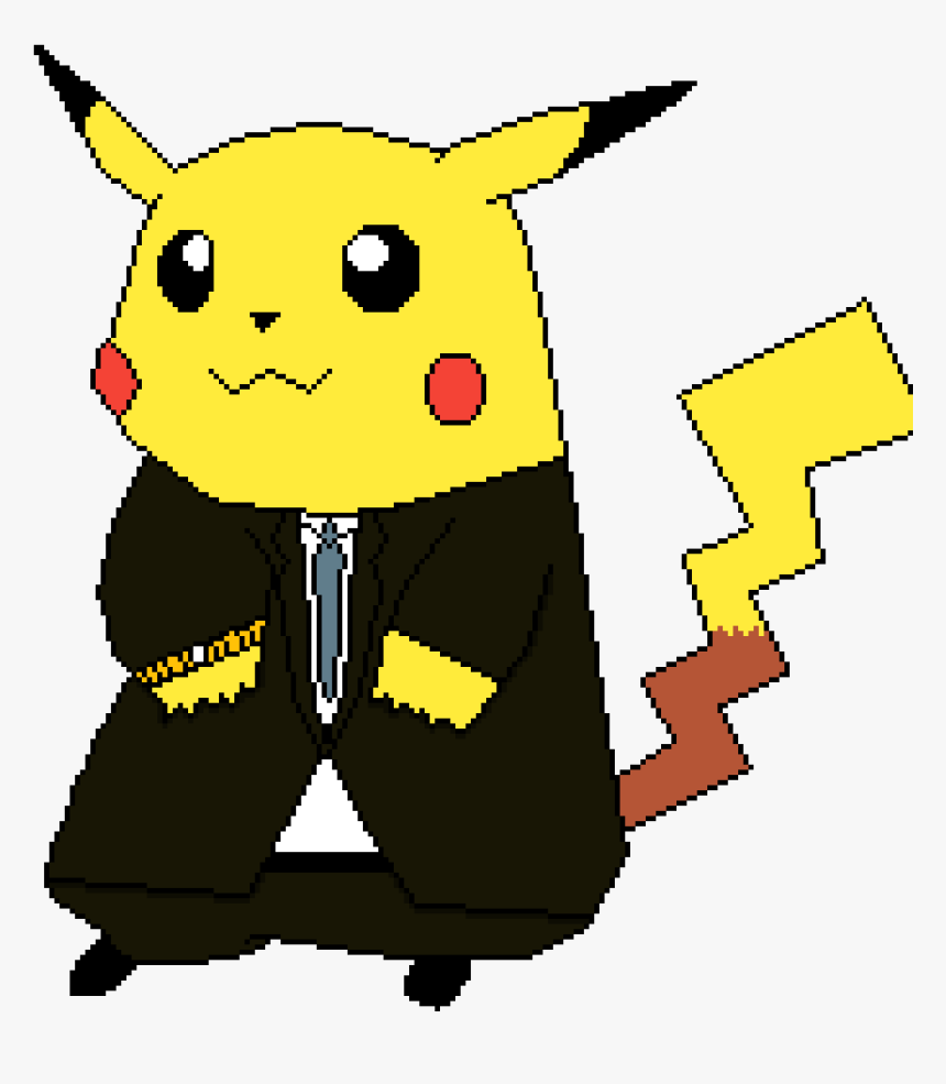 Pikachu In A Tuxedo, HD Png Download
