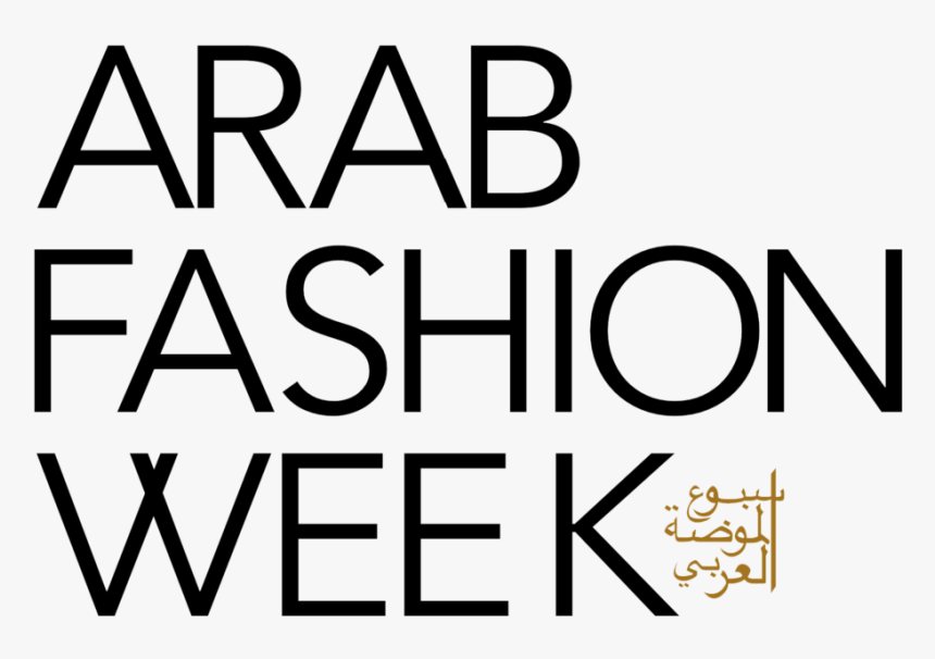 Arab Fashion Week New Logo - Arab Fashion Week Dubai, HD Png Download