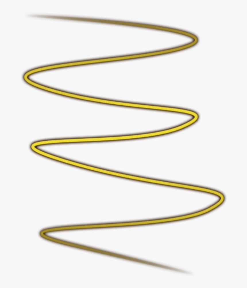 #gold #spiral #yellow #magic #effects #lights #my #ftestickers - Parallel, HD Png Download