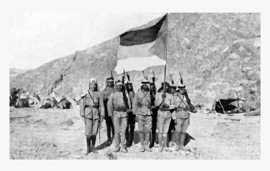 Arab Revolt 1916 Clip Arts - Arab Revolt 1916 Flag, HD Png Download