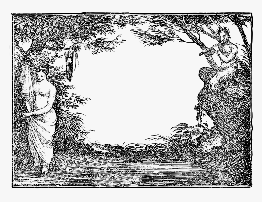 Picture Frame,visual Arts,plant - Transparent Devil Photo Frames, HD Png Download