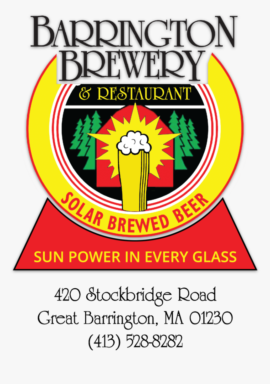 Logo-clear - Barrington Bavarian Wheat - Barrington Brewery &, HD Png Download